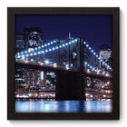 Quadro Decorativo - Brooklyn Bridge - 22cm X 22cm - 056qdmp