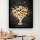 Quadro Decorativo Buquê De Massas Cozinha  - 70x50cm Moldura