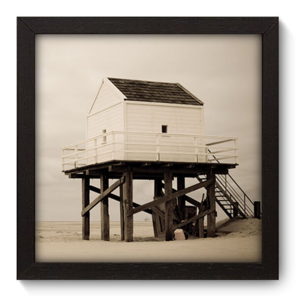Quadro Decorativo - Cabine - 22cm X 22cm - 017qdpp