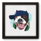 Quadro Decorativo - Cachorro - 22cm X 22cm - 016qnsap