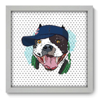 Quadro Decorativo - Cachorro - 33cm X 33cm - 016qnsbb