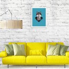 Quadro Decorativo Cachorro De Gravata