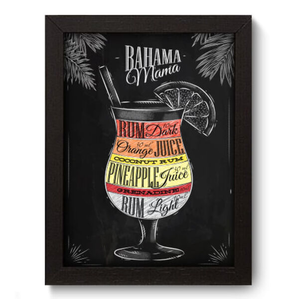 Quadro Decorativo - Café - 19cm X 25cm - 186qdcp