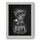 Quadro Decorativo - Café - 19cm X 25cm - 360qdcb