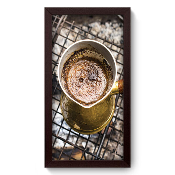 Quadro Decorativo - Café - 19cm X 34cm - 024qdcp