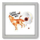 Quadro Decorativo - Café - 22cm X 22cm - 098qdcb
