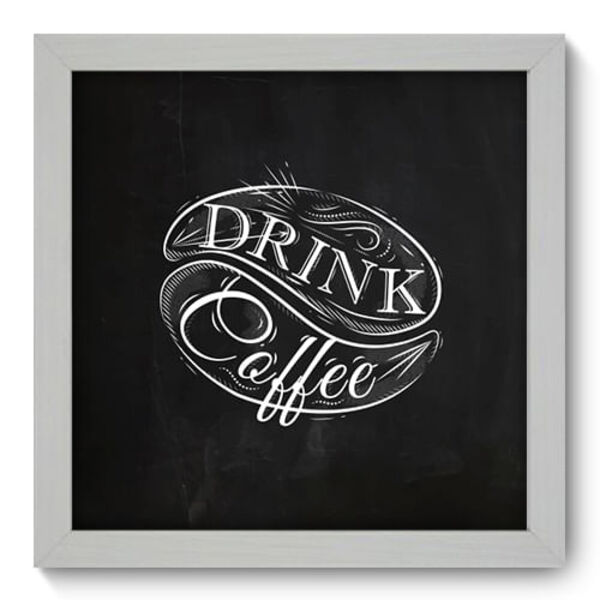Quadro Decorativo - Café - 22cm X 22cm - 364qdcb