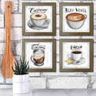 Quadro Decorativo Café Expresso Padaria Cozinha 12x12cm 2 - M