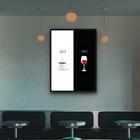 Quadro Decorativo Café Vinho Am Pm  - 70x50cm Moldura Branca