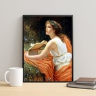 Quadro Decorativo Caixa De Pandora 33x24cm - Com Vidro Moldur