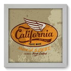 Quadro Decorativo - California - 22cm X 22cm - 037qdvb