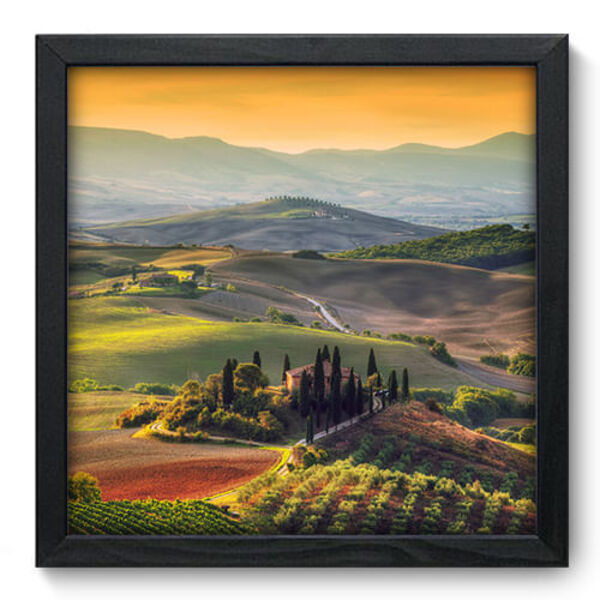 Quadro Decorativo - Campo - 33cm X 33cm - 073qnpbp