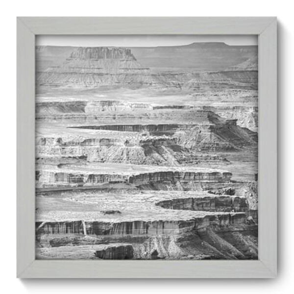 Quadro Decorativo - Cânion - 22cm X 22cm - 087qnpab