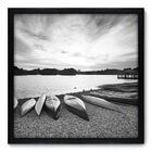 Quadro Decorativo - Canoas - 50cm X 50cm - 107qnpcp