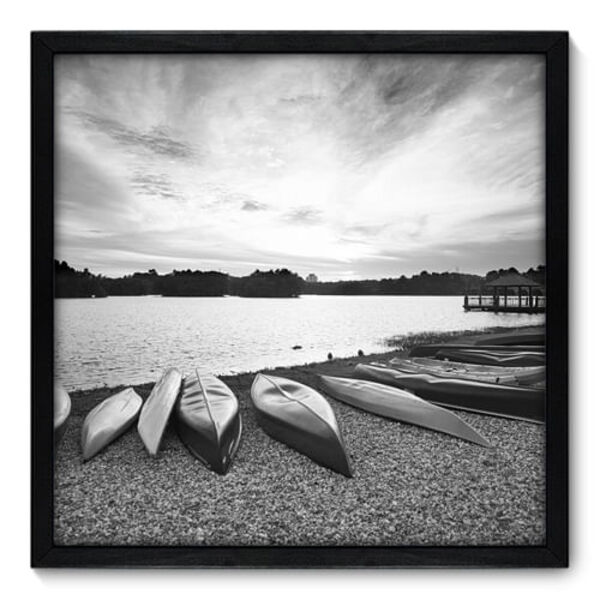 Quadro Decorativo - Canoas - 50cm X 50cm - 107qnpcp