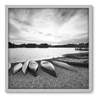 Quadro Decorativo - Canoas - 70cm X 70cm - 107qnpdb
