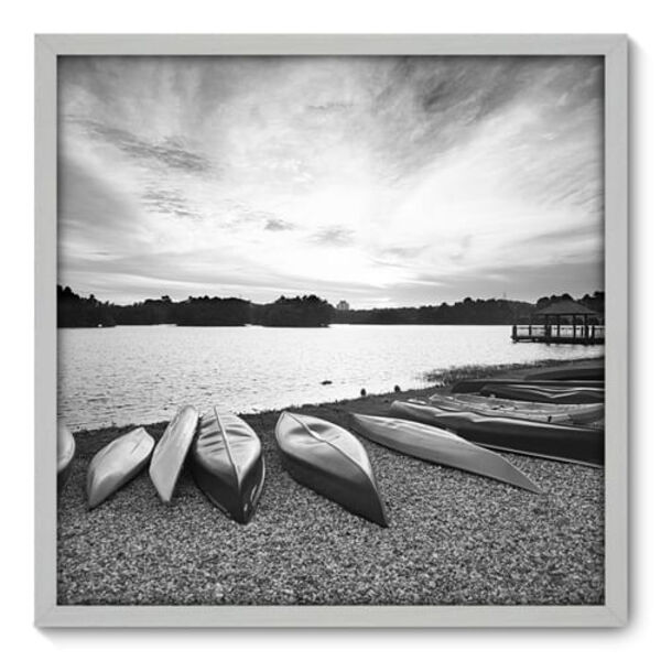 Quadro Decorativo - Canoas - 70cm X 70cm - 107qnpdb