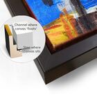 Quadro Decorativo Canvas Herois Juntos I1401-01 - Preto - 60x