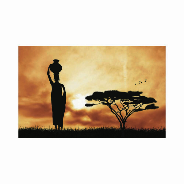 Quadro Decorativo Canvas Savana I0601 02 Branco 60x90 Leroy Merlin