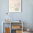 Quadro Decorativo Carimbo Passaporte Próxima Viagem-70x50cm M