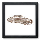 Quadro Decorativo - Carro - 33cm X 33cm - 133qdip