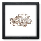 Quadro Decorativo - Carro - 33cm X 33cm - 134qdip