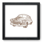 Quadro Decorativo - Carro - 33cm X 33cm - 134qdip