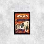 Quadro Decorativo Carro De Corrida Em Mônaco 45x34cm A3 (45 X