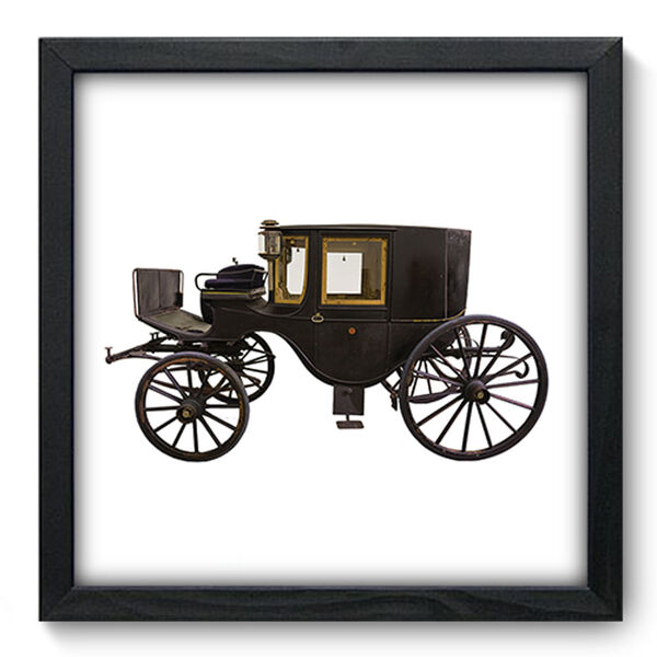 Quadro Decorativo - Carruagem - 33cm X 33cm - 120qdvp