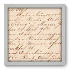 Quadro Decorativo - Carta - 33cm X 33cm - 052qdvb