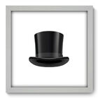 Quadro Decorativo - Cartola - 33cm X 33cm - 168qdvb