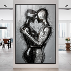 Quadro Decorativo Casal 3d