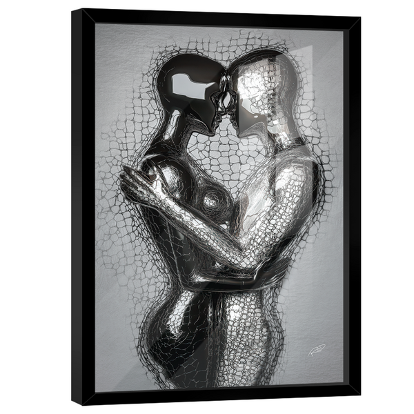 Quadro Decorativo Casal 3d