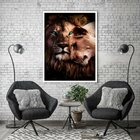 Quadro Decorativo Casal Rei 004 Moldura Em Madeira 40x60cm