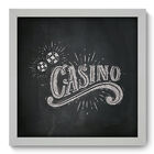 Quadro Decorativo - Casino - 33cm X 33cm - 116qddb