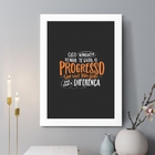 Quadro Decorativo Caso Ninguém Tenha Dito 24x18cm - Com Vidro