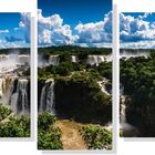 Quadro Decorativo Cataratas Do Iguaçu 5 Peças