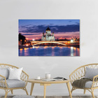 Quadro Decorativo Cathedral Of Christ Para Sala 1 Peça