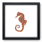 Quadro Decorativo - Cavalo Marinho - 33cm X 33cm - 276qdsp