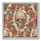 Quadro Decorativo - Caveira - 50cm X 50cm - 084qndcb