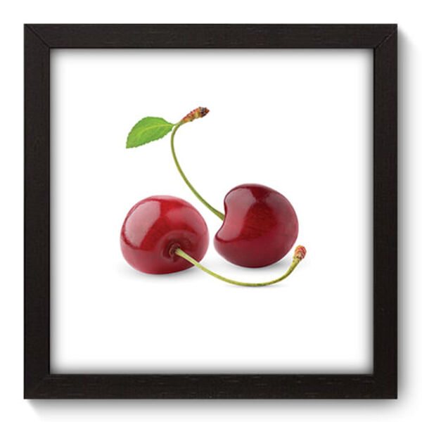 Quadro Decorativo - Cereja - 22cm X 22cm - 171qdcp