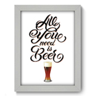 Quadro Decorativo - Cerveja - 19cm X 25cm - 332qdcb