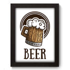Quadro Decorativo - Cerveja - 19cm X 25cm - 337qdcp