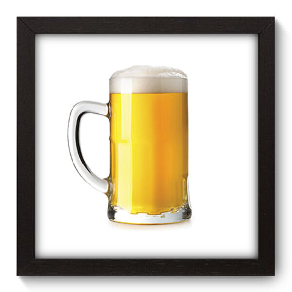 Quadro Decorativo - Cerveja - 22cm X 22cm - 247qdcp