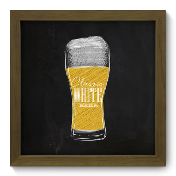 Quadro Decorativo - Cerveja - 22cm X 22cm - 344qdcm