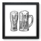 Quadro Decorativo - Cerveja - 33cm X 33cm - 191qdcp