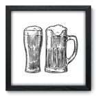 Quadro Decorativo - Cerveja - 33cm X 33cm - 191qdcp
