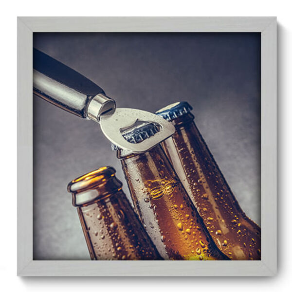 Quadro Decorativo - Cerveja - 33cm X 33cm - 215qdcb