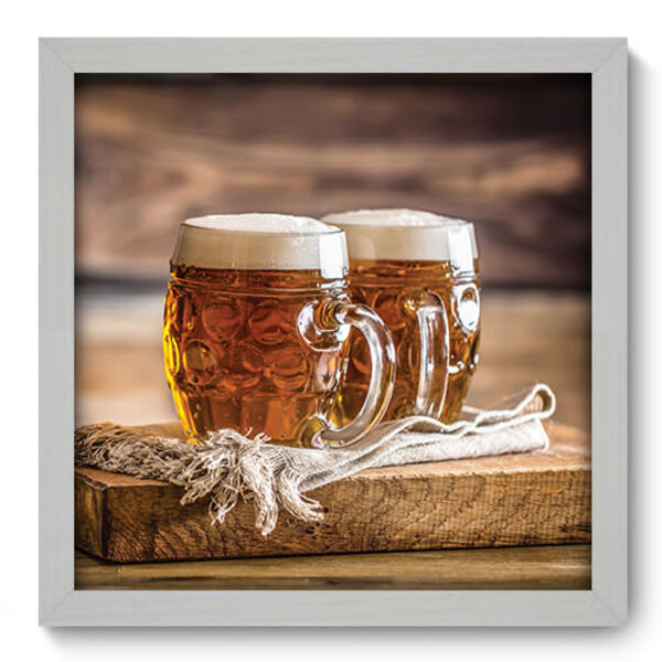 Quadro Decorativo - Cerveja - 33cm X 33cm - 256qdcb