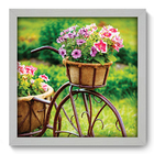 Quadro Decorativo - Cestinha - 33cm X 33cm - 100qdvb